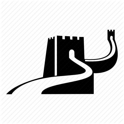 Symbol - Great Wall Of China Icon (512x512)