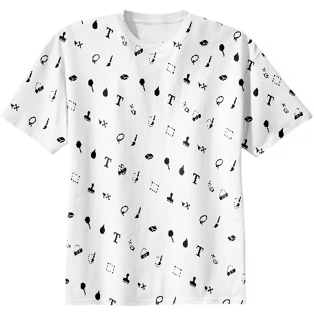 Shop Brushes Cotton By Paom Print All - Beard Meter T Shirt (455x455)