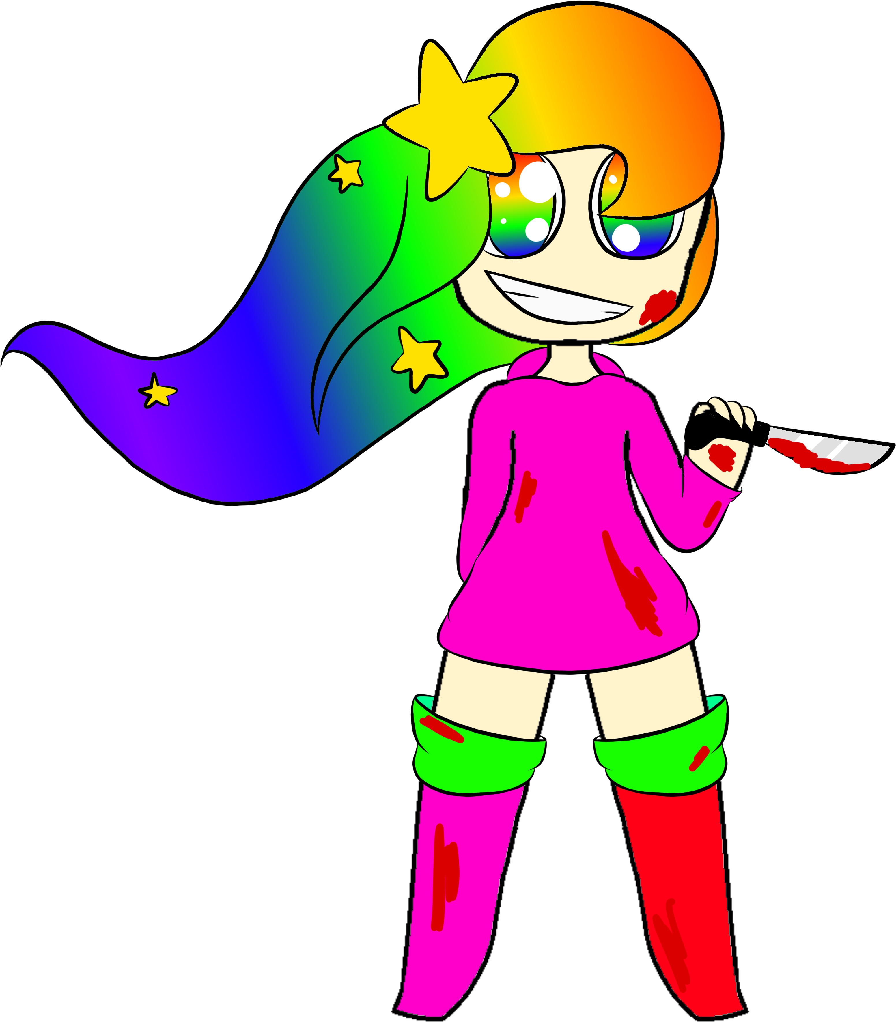 Svg Black And White Library I Made The Cringiest - Drawing (4096x4096)