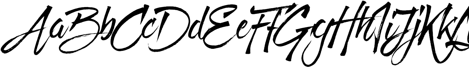 Set Sail Studios Youworkforthem Fresh - Fresh Script Font Alphabet (1592x272)