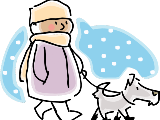 Pets Clipart Winter - Pets Clipart Winter (640x480)
