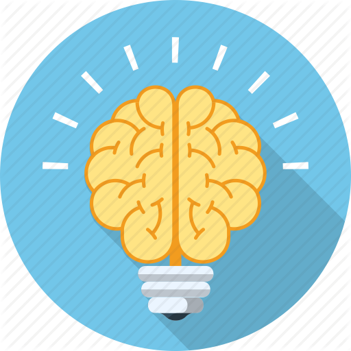 Mind Icon Clipart Computer Icons Clip Art - Brain Bulb Png (512x512)