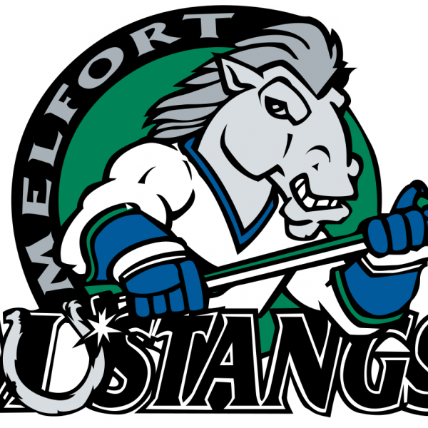 Melfort Mustangs - - Melfort Mustangs Logo Gif (600x600)