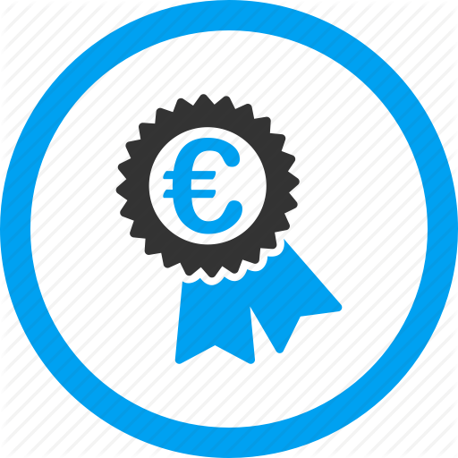Graphic Transparent Euro Business Rounded By Aha Soft - Certification Icon (512x512)