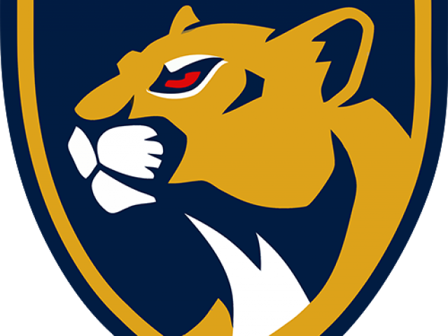 Mountain Lion Clipart Florida Panther - Florida Panthers 2016 Logo (640x480)