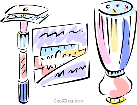 Razor, Shaving Royalty Free Vector Clip Art Illustration - Razor, Shaving Royalty Free Vector Clip Art Illustration (480x371)