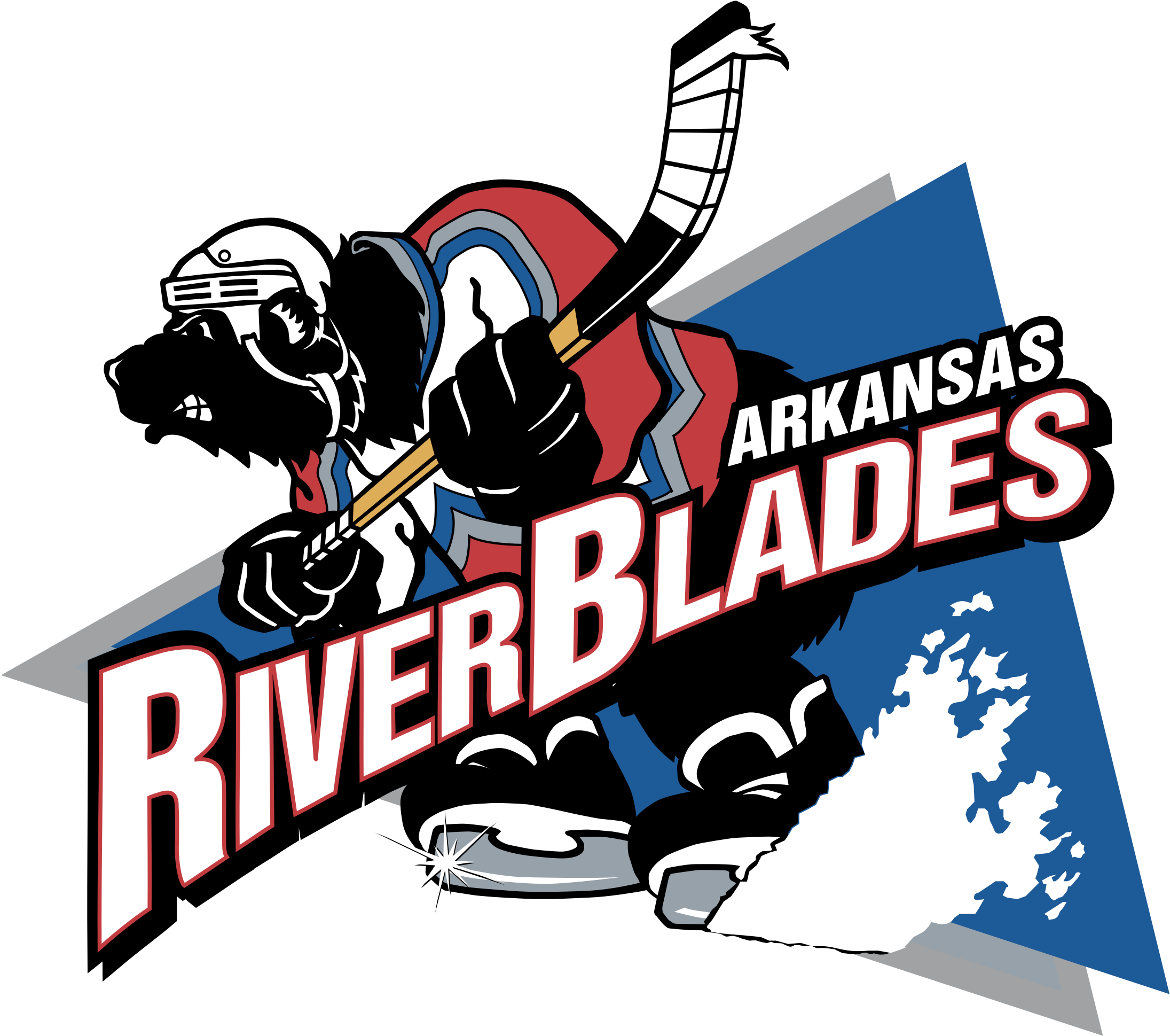 Riverblades Logo Png Transparent Clip Art Royalty Free - Arkansas Riverblades (2400x2400)