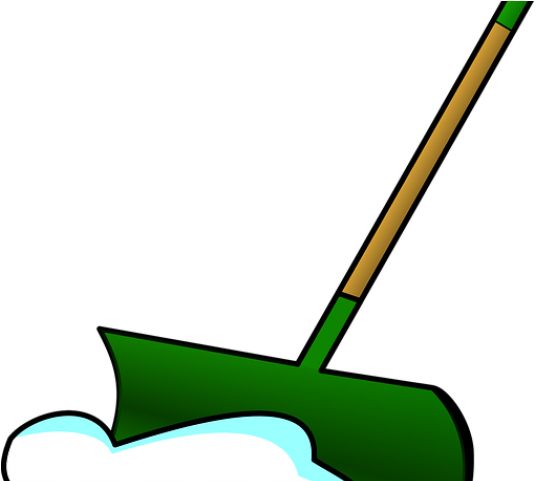 Shovel Clipart Pale - Clip Art Snow Shovel (640x480)