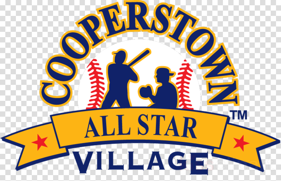 Cooperstown All Star Village Logo Clipart Cooperstown - Cooperstown All Star Village Logo (900x580)