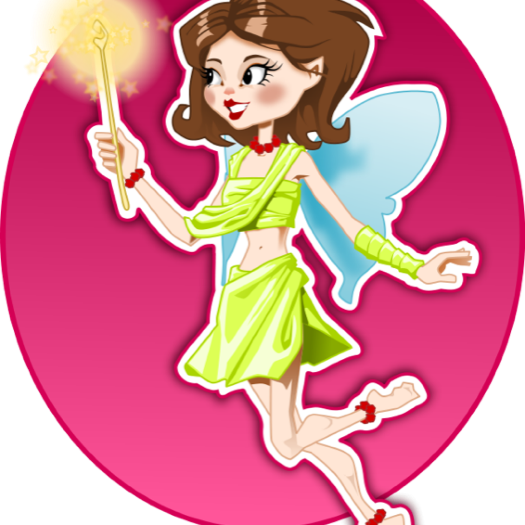 Fairy Clipart Free Fairy Clipart Beautiful Graphics - Fairies Coloring Book (avon Coloring Books) (1024x1024)