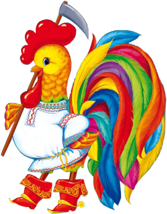 Tyúkok Chicken Crafts, Chicken Art, Rooster Art, Cartoon - Петушок Пнг (600x747)