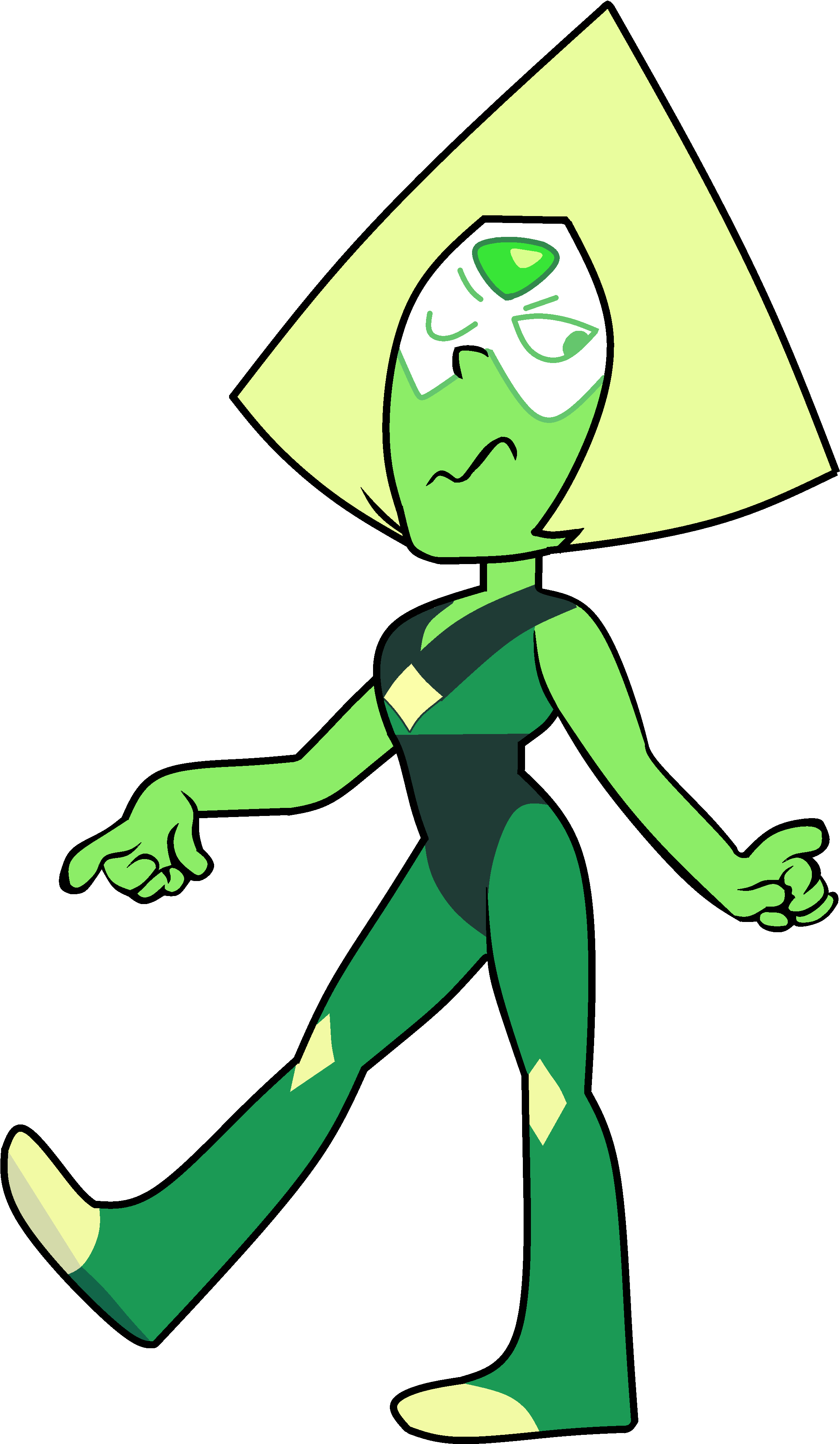 Marbles Clipart Heavy Object - Steven Universe Peridot (3000x4139)