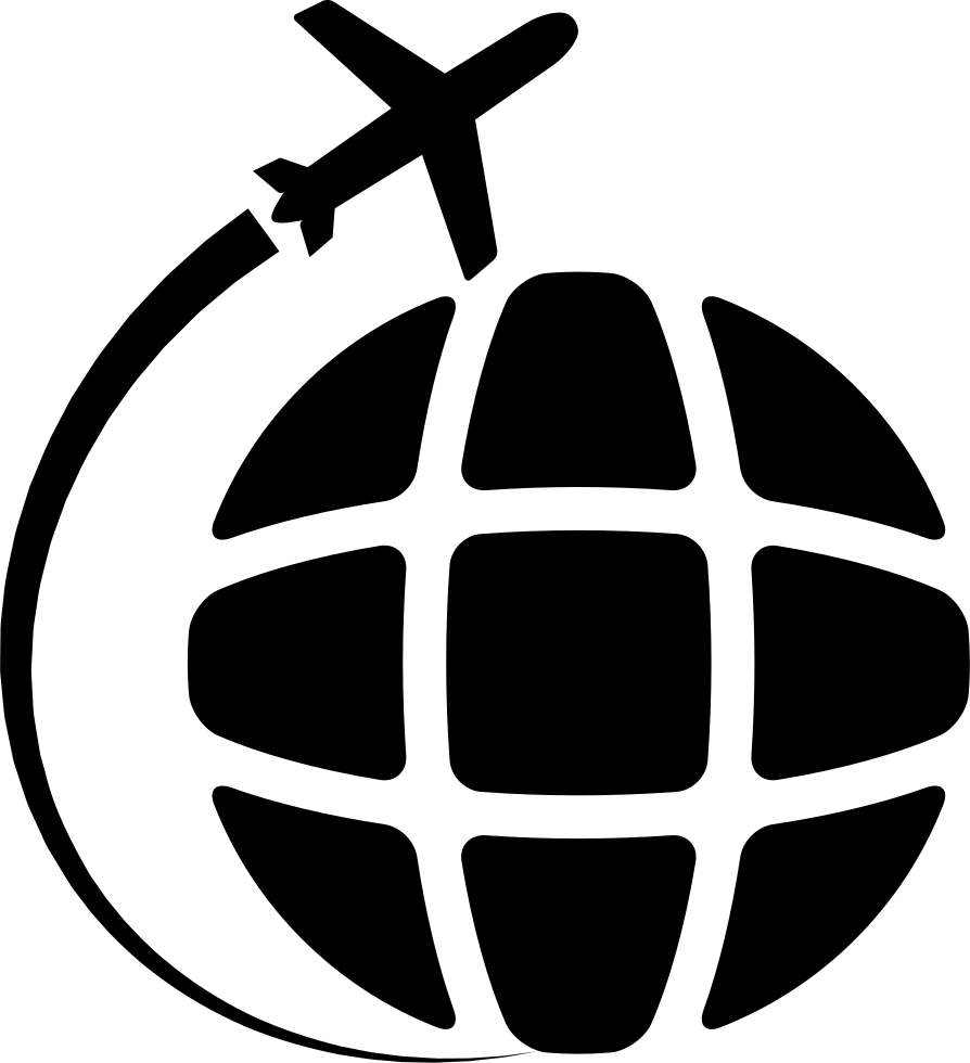 Airplane Travel Around The World Comments - Viaje Icono (894x980)