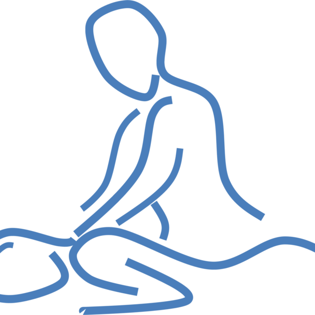 Massage Clipart Free Massage Chair Therapy Line Art - Natural Massage Oil Recipes (1024x1024)