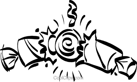 Christmas Surprise Royalty Free Vector Clip Art Illustration - Christmas Surprise Royalty Free Vector Clip Art Illustration (480x286)