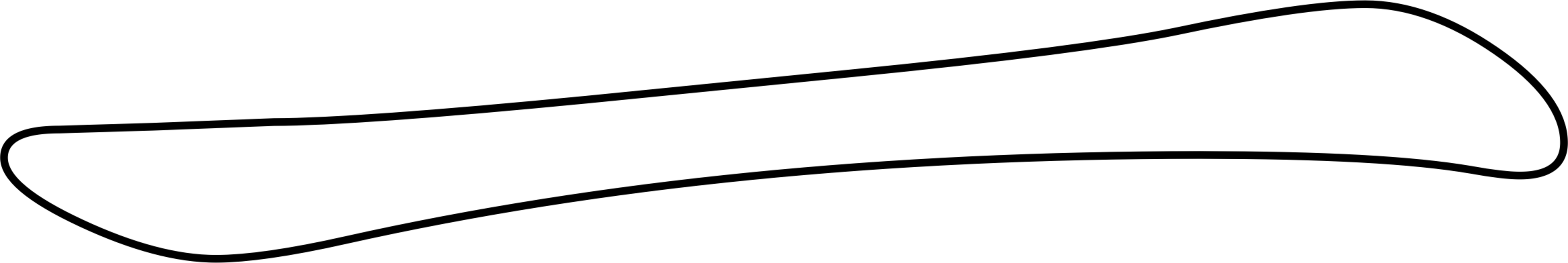 Line Black M - Chinese Number One Character (4462x750)