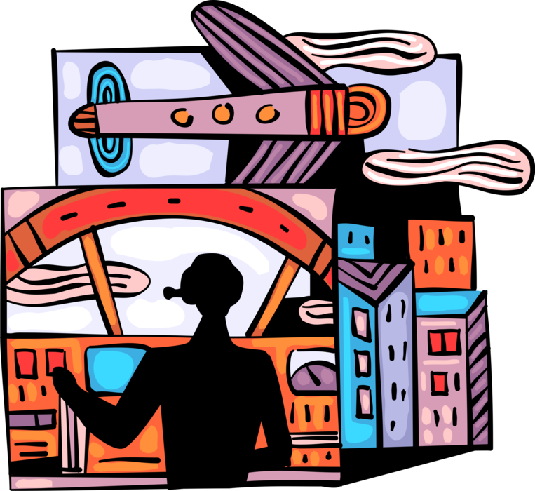 Air Traffic Control Clipart - Cartoon (763x700)