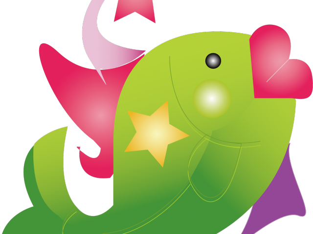 Clownfish Clipart Lips The Fish - Kissy Face Fish 1 25 Magnet Cute Funny Kiss Lips (640x480)