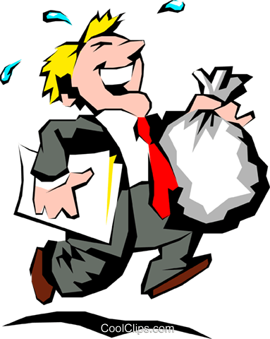 Crying All The Way To The Bank Royalty Free Vector - Tentar A Dios Con Palabras O Hechos (383x480)