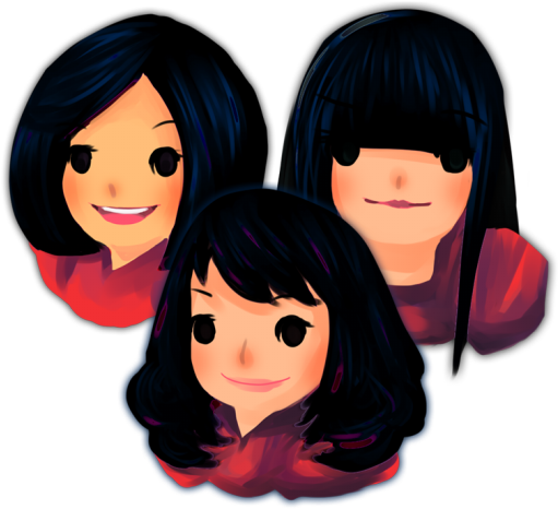 Three Girls Icon - 3 Girl Icon Png (512x512)