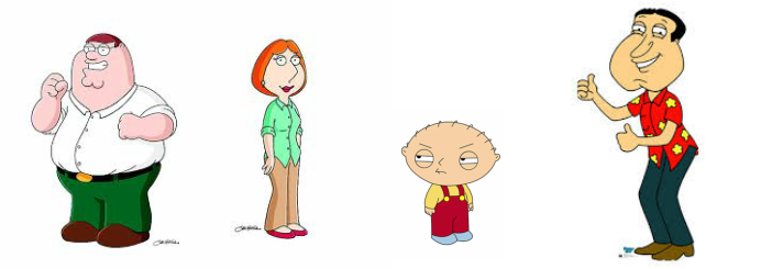 Picture - Peter And Lois Halloween Costumes (702x245)