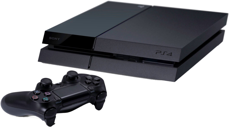 Clipart Transparent Game Console Repair - Sony Playstation 4 500 Gb Jet Black Console (784x460)