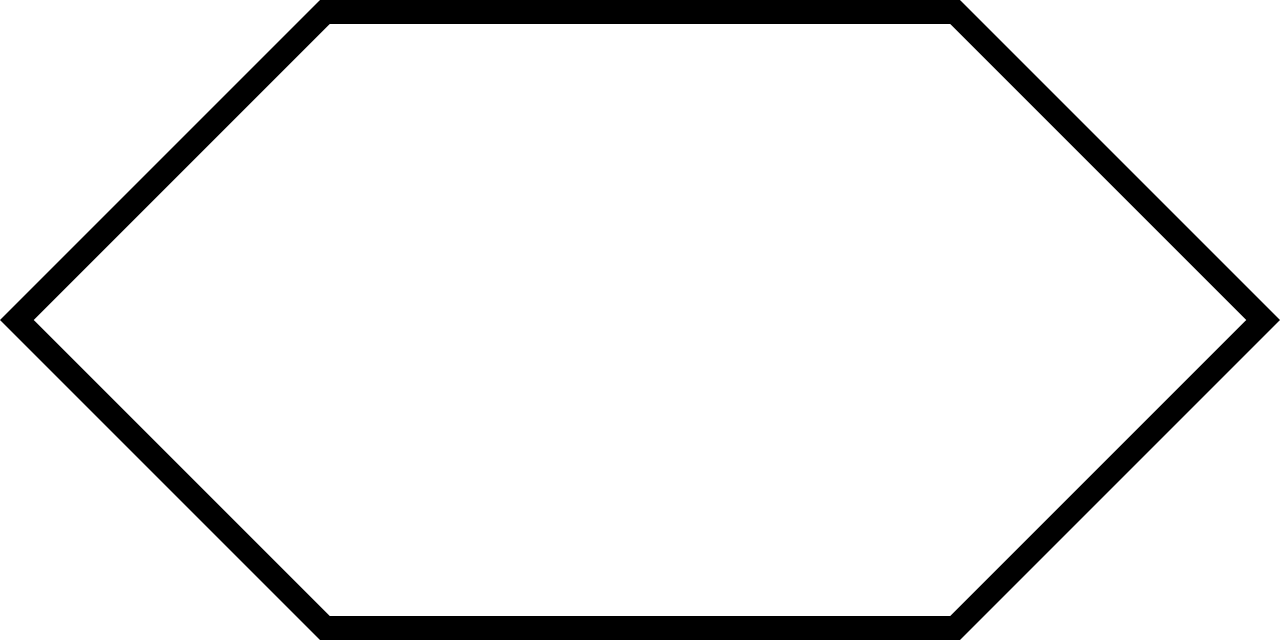 File - Flowchart Preparation - Svg - Many Sides Does A Hexagon Have (1280x640)