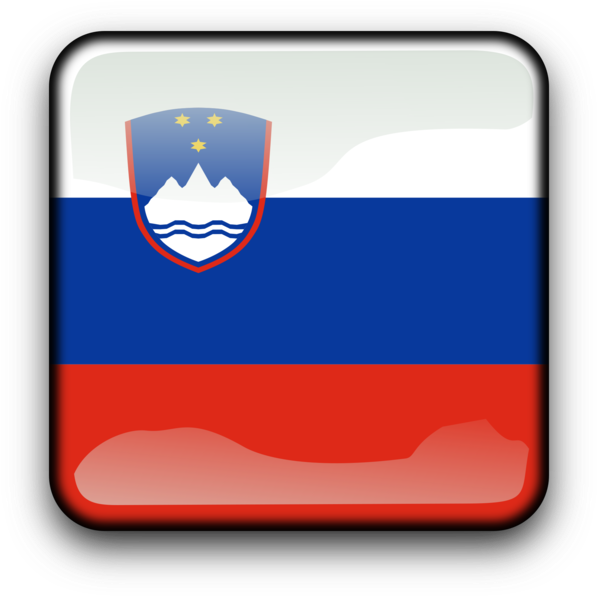Association Of Radio Amateurs Of Slovenia Computer - Slovenia Flag (750x750)