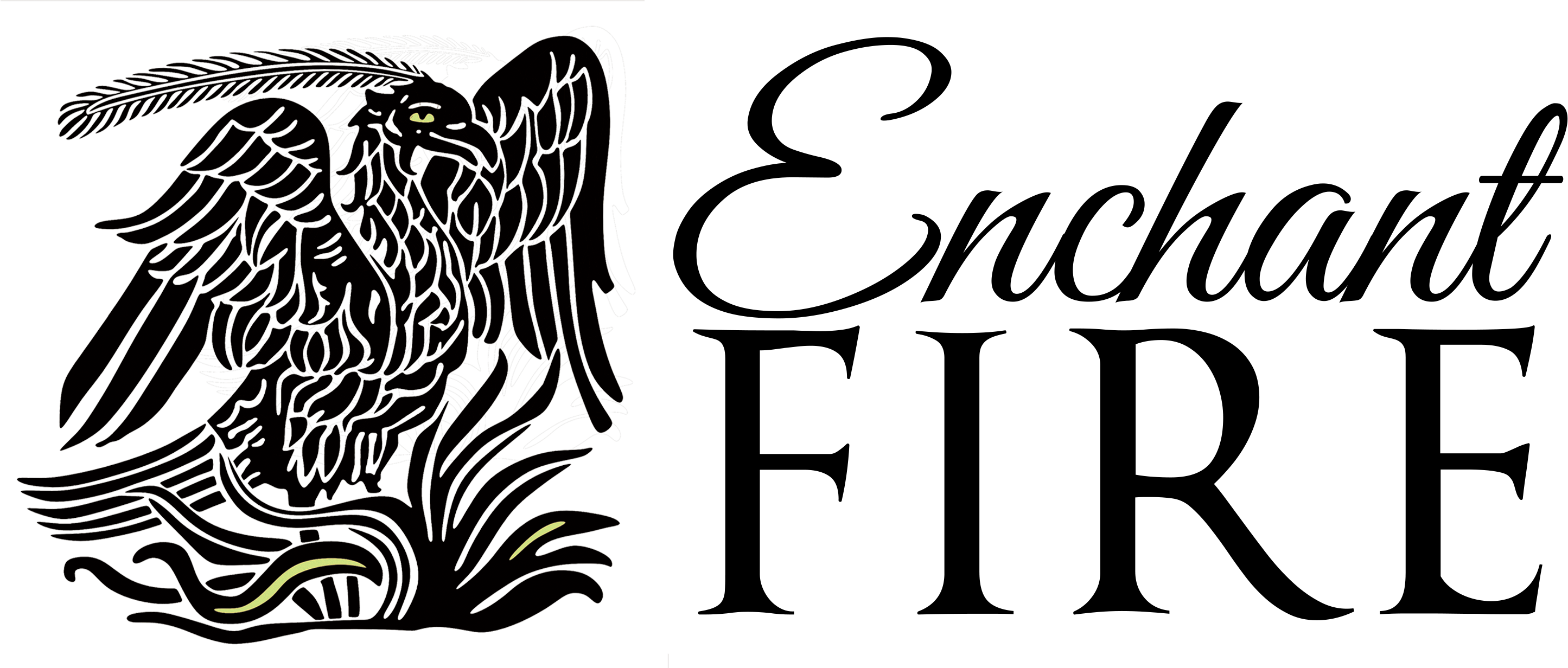 Enchant Fire Is A New Way Of Publishing, One That Celebrates - Phoenix Bird Tribal Tattoo Mousepad (3000x1500)