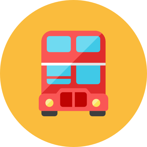Transport Services - Bus Icon Png (512x512)