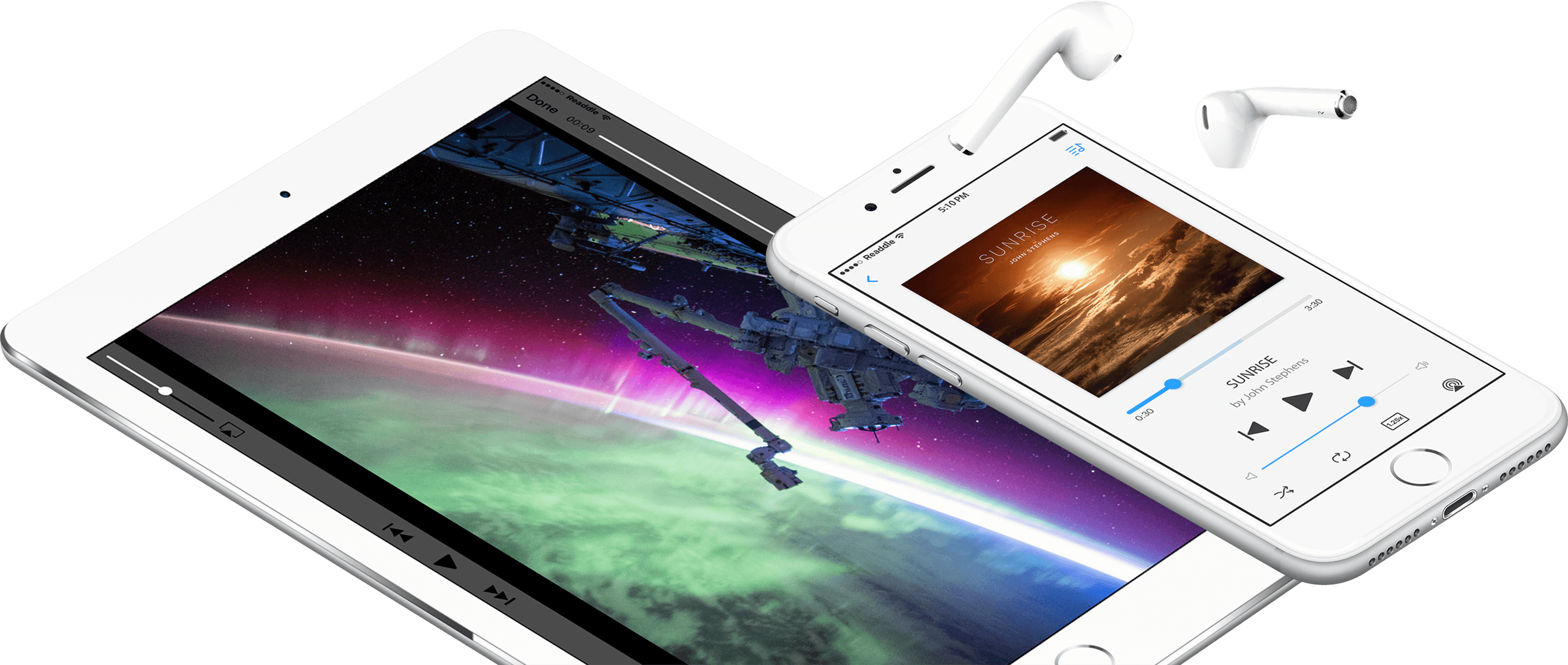 Open Music Or Video Files Right From The Cloud Without - Ipad De Musica (3068x1302)