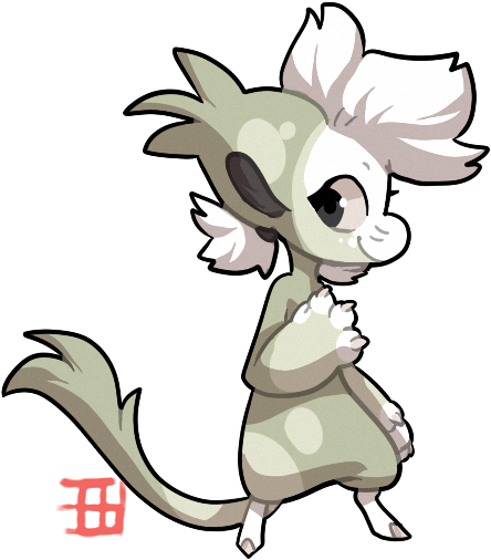 Cursed Floral Bb - Hair (463x743)