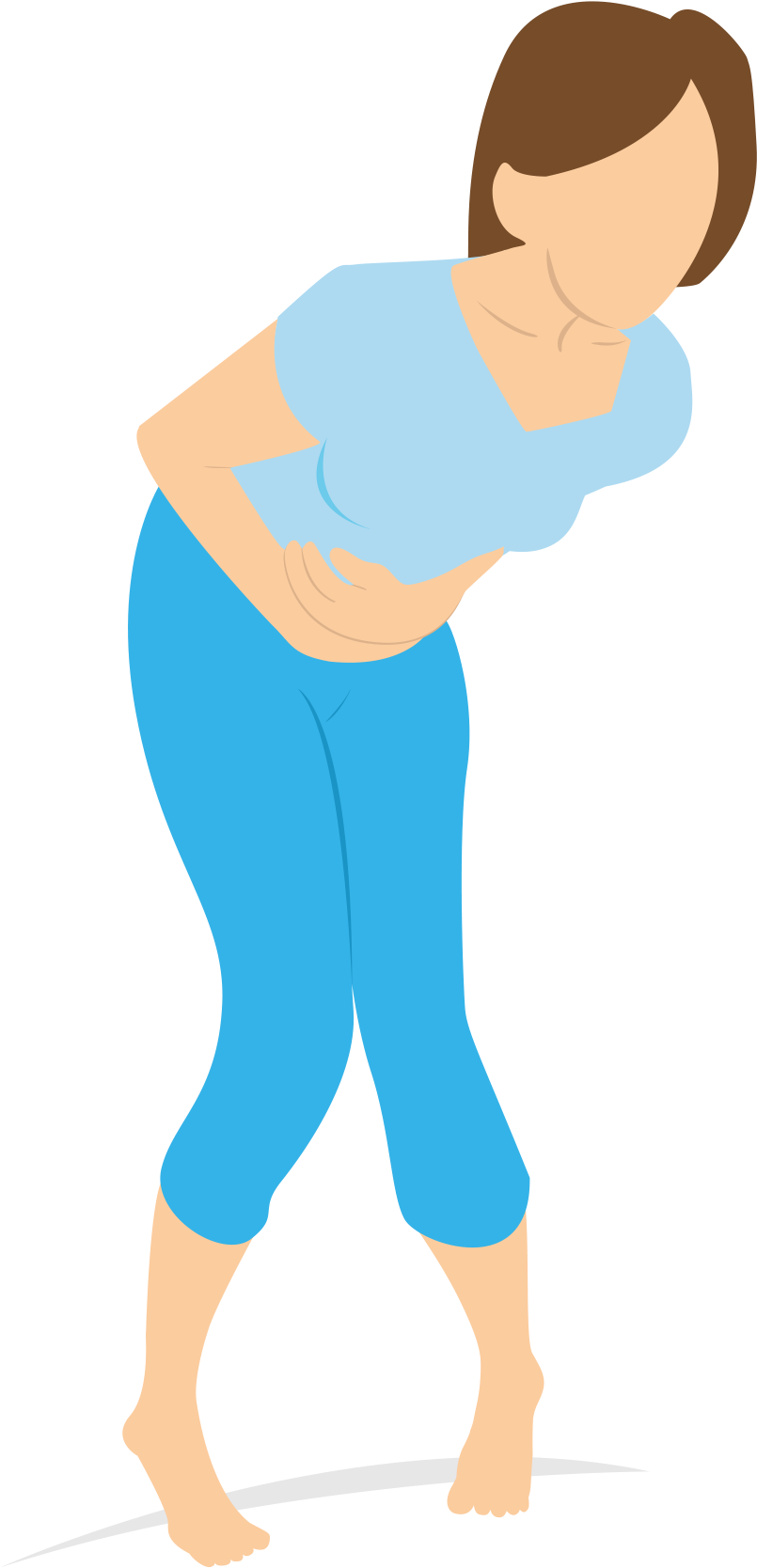 Disease Svg Transparent Picture Royalty Free Stock - Stomach Pain Treatment Home Remedies (808x1712)