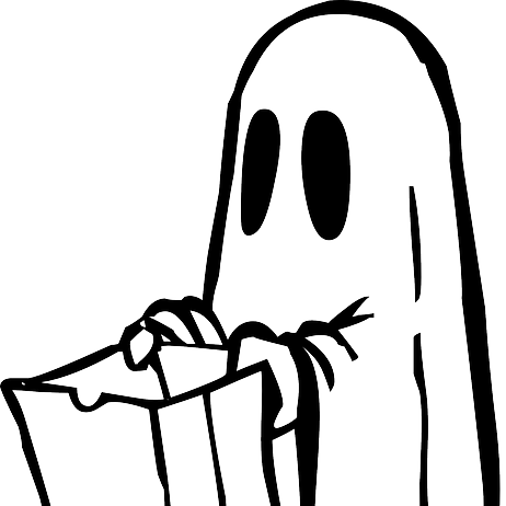 Ghost Trick Or Treating (462x462)