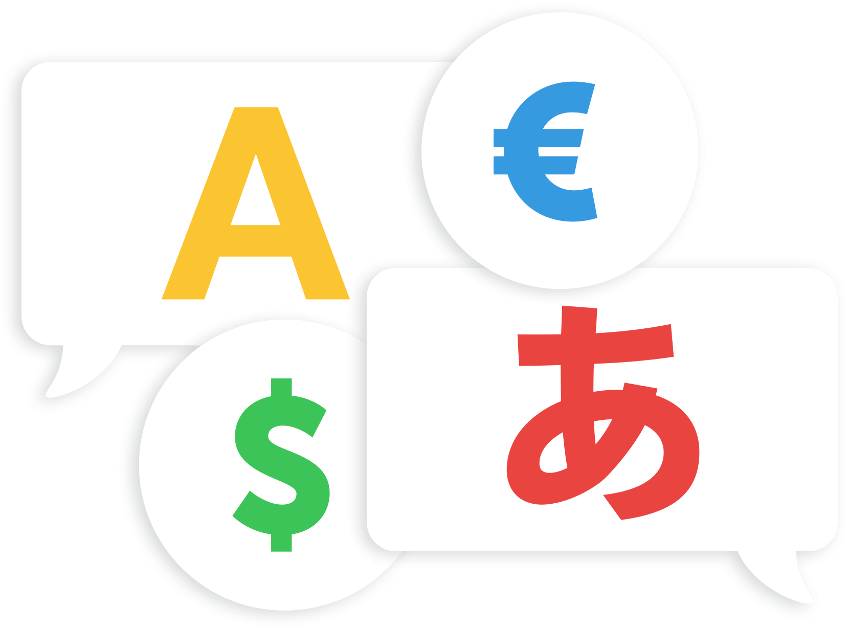 Multilingual Multi Currency Pipedrive - Language Icon Clipart Png (1656x1230)