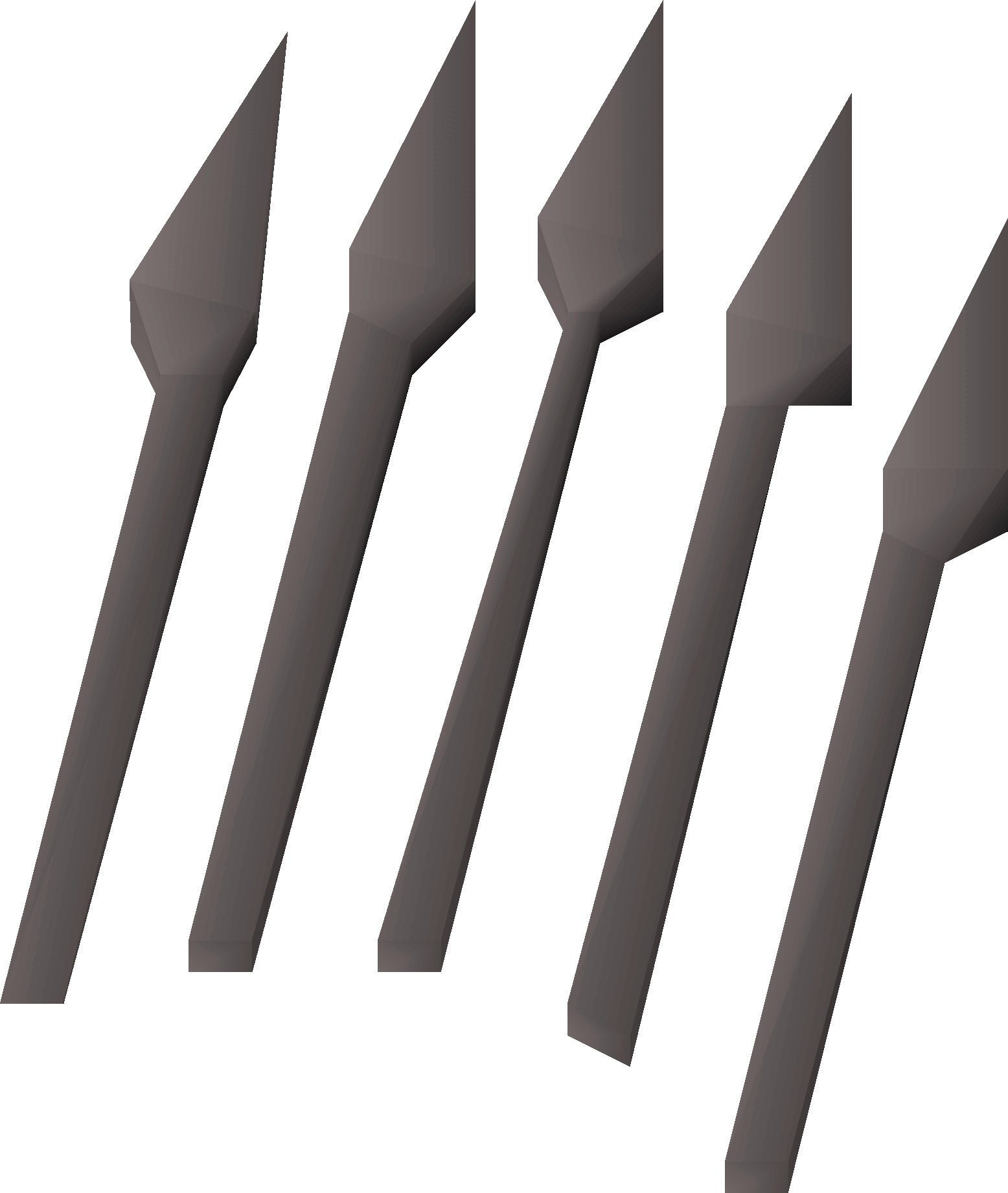Iron Bolts - Ancient Iron Crossbow Bolt (1556x1841)
