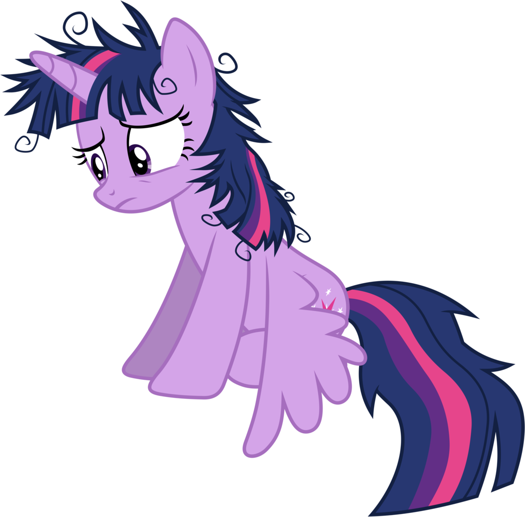 90sigma, Female, Inspiration Manifestation, Mare, Messy - My Little Pony Twilight Sparkle Messy Hair (1040x1024)