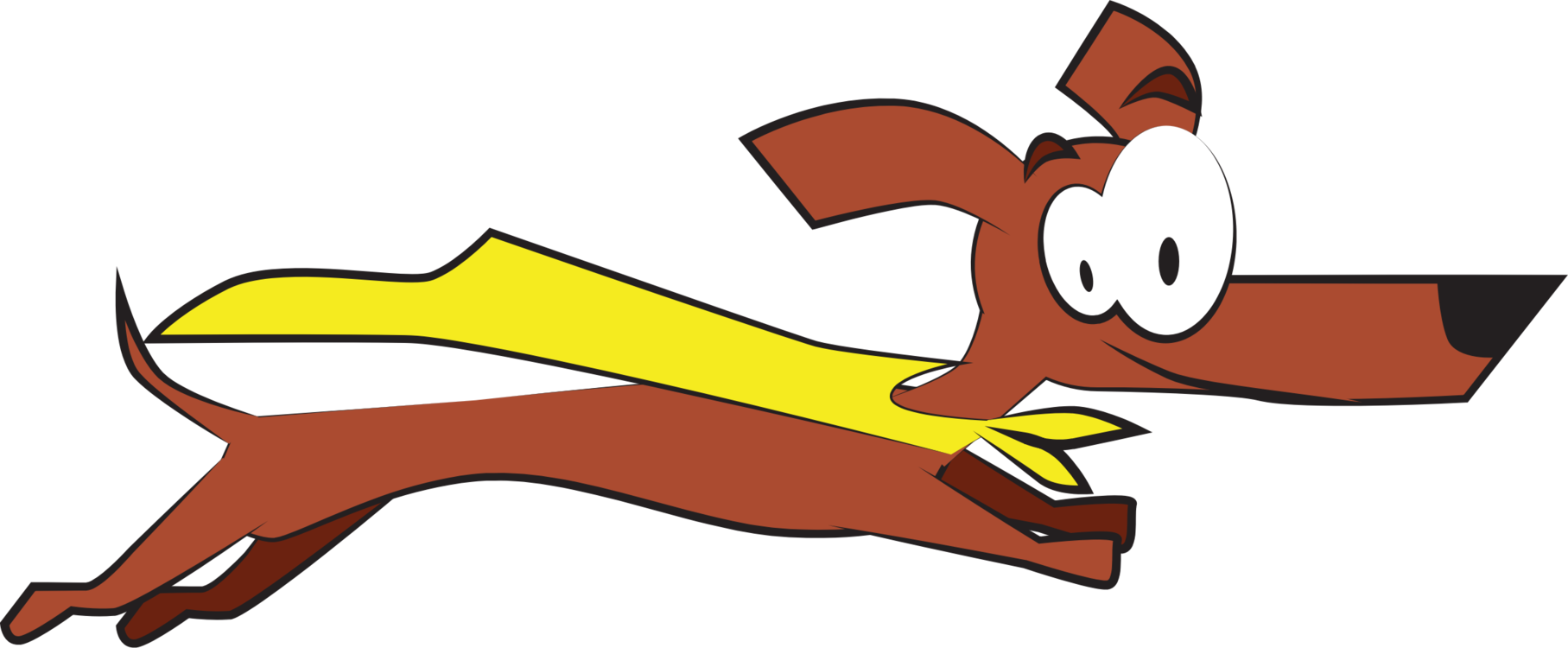 Dachshund Puppy Cartoon Bull Terrier Comics - Super Dog Women's Tees (1815x750)