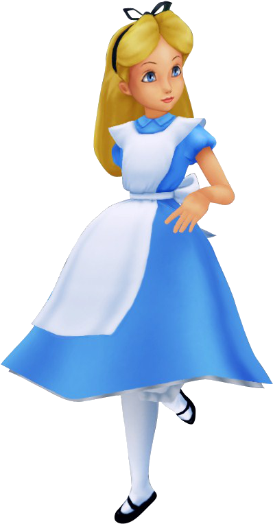 Alice - Alice In Wonderland Png Alice (431x785)