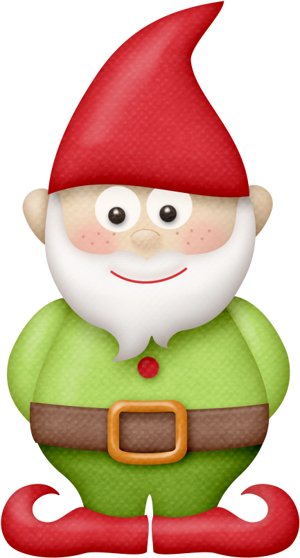 Christmas Gnome / Elf - Christmas Gnome Png (446x814)