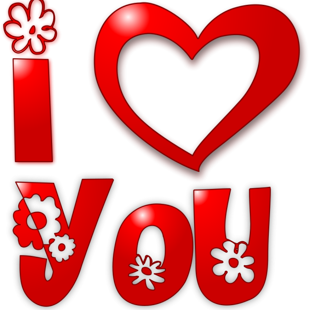 Free I Love You Clipart I Love You Clipart At Getdrawings - Love You My Darling (1024x1024)