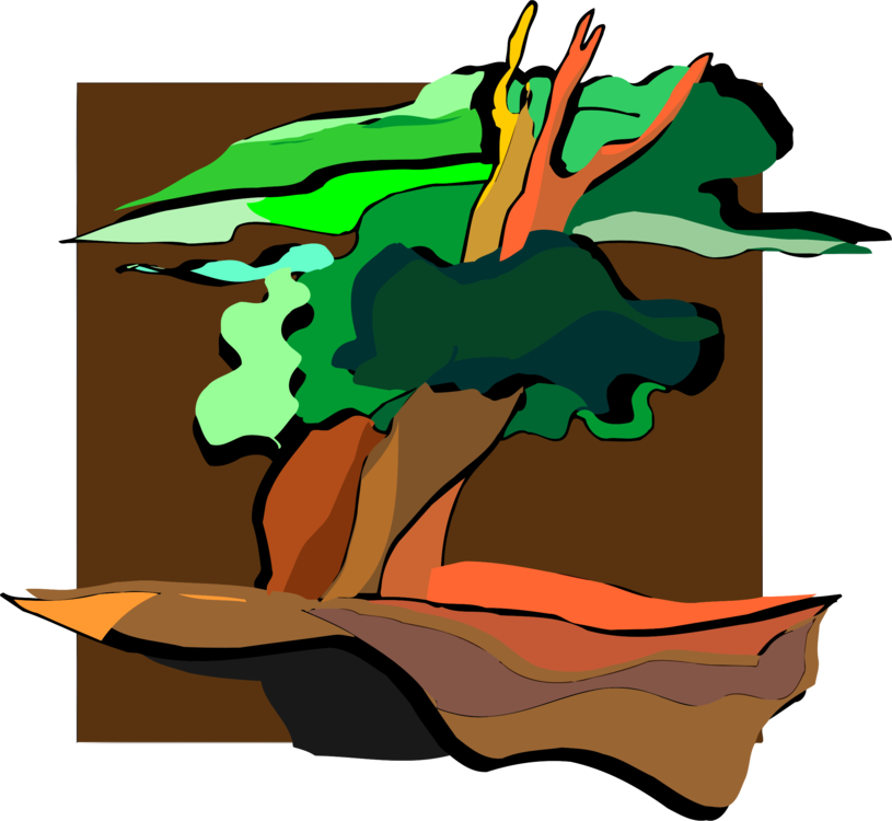 Tree Art Deco Design Computer Icons Payment - Clip Art (815x750)