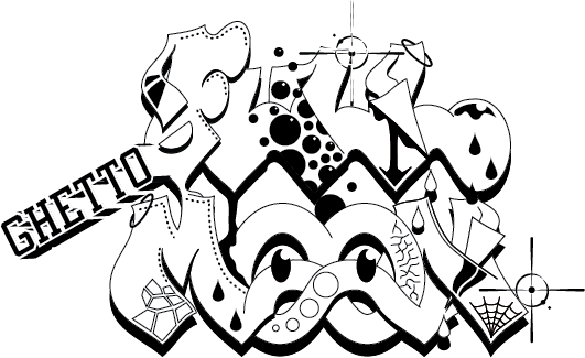 Mad Drawing Graffito Clip Art Royalty Free Stock - Clip Art (531x325)