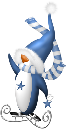 B *✿* Christmas Graphics, Christmas Clipart, Penguin - Christmas Graphics (504x800)