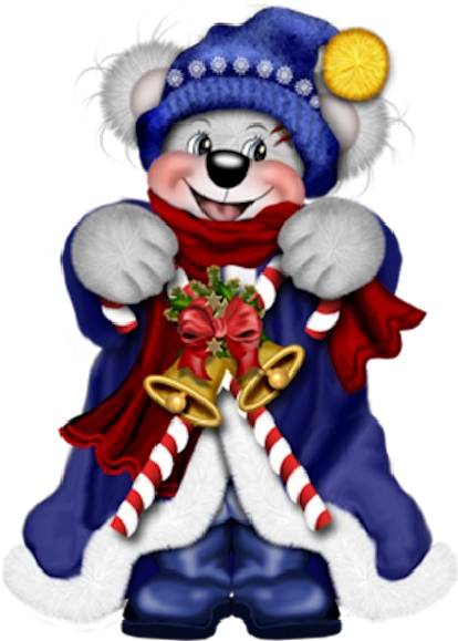 Teddy Creddy Xmas - Christmas Day (600x600)