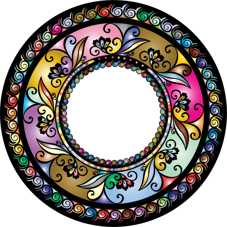 Mother Gold Abstract Art Tag - Clip Art (750x750)