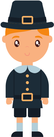 Thanksgiving Pilgrim Design - Thanksgiving Pilgrim (550x550)