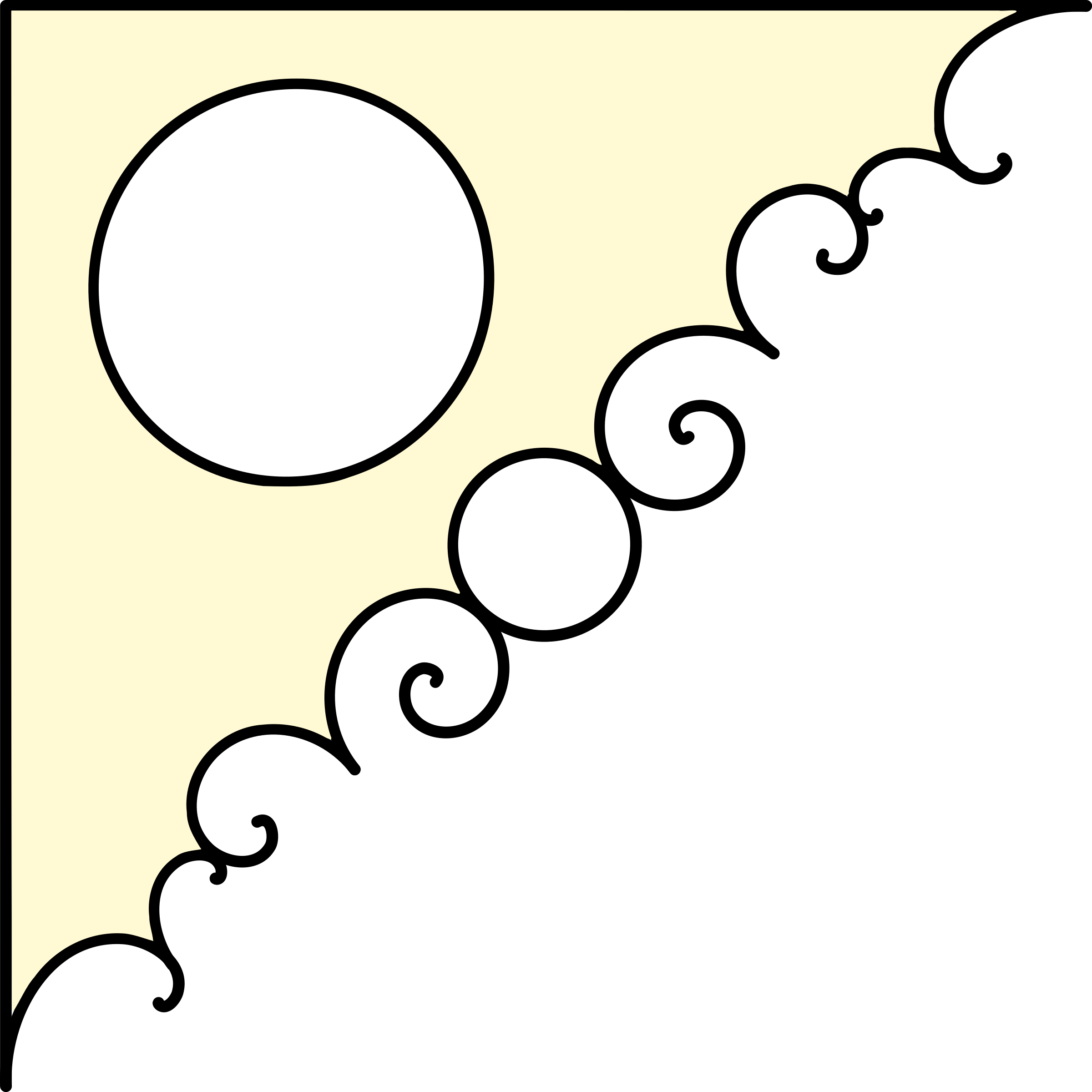 Computer Icons Line Art Decorative Arts Drawing Ornament - Clip Art (2400x2400)