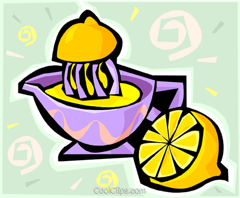 Lemonade, Juicer Royalty Free Vector Clip Art Illustration - Lemonade, Juicer Royalty Free Vector Clip Art Illustration (480x396)