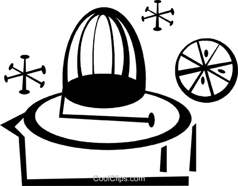 Juicer Royalty Free Vector Clip Art Illustration - Juicer Royalty Free Vector Clip Art Illustration (480x375)